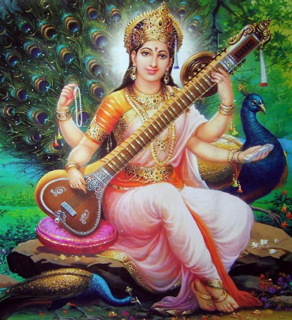Illustration traditionnelle indienne