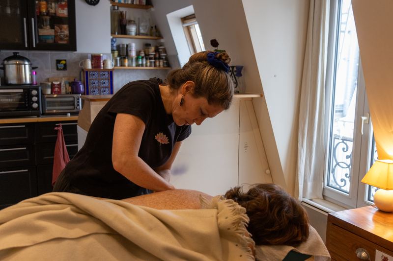 Massage à l'huile chaude — Espace Virshan